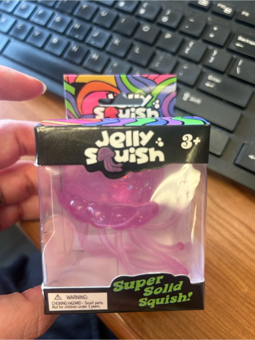 Pink Squish jellyfish